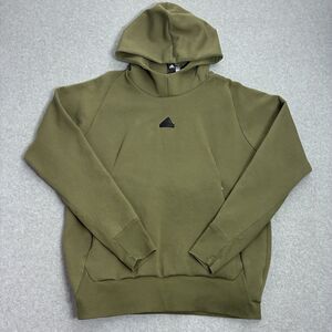 Adidas AEROREADY ZNE Hoodie Olive Green Pullover Size Small